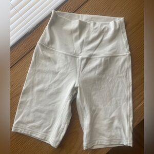 Lululemon Align 8” inseam high rise shorts
